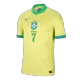 Men's VINI JR. #7 Brazil Home Soccer Jersey Shirt 2024 - BuyJerseyshop