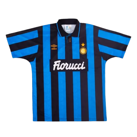 Inter Milan Retro Jerseys 1992/93 Home Soccer Jersey For Men - BuyJerseyshop