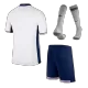Kids England Home Soccer Jersey Whole Kit (Jersey+Shorts+Socks) 2024 - BuyJerseyshop