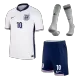 Kids BELLINGHAM #10 England Home Soccer Jersey Whole Kit (Jersey+Shorts+Socks) 2024 - BuyJerseyshop