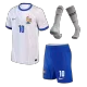 Kids MBAPPE #10 France Away Soccer Jersey Whole Kit (Jersey+Shorts+Socks) 2024 - BuyJerseyshop
