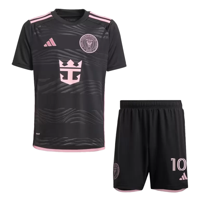 Kids MESSI #10 Inter Miami CF Away Soccer Jersey Kit (Jersey+Shorts) 2024 - BuyJerseyshop