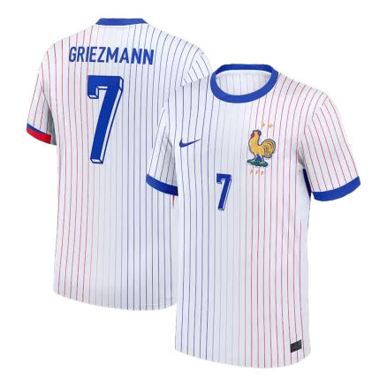 Men's GRIEZMANN #7 France Away Soccer Jersey Shirt 2024 - BuyJerseyshop