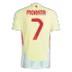 Men's MORATA #7 Spain Away Soccer Jersey Shirt 2024 - BuyJerseyshop