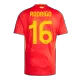 Men's RODRIGO #16 Spain Home Soccer Jersey Shirt 2024 - BuyJerseyshop
