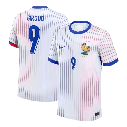 Men's GIROUD #9 France Away Soccer Jersey Shirt 2024 - BuyJerseyshop