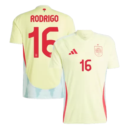 Men's RODRIGO #16 Spain Away Soccer Jersey Shirt 2024 - BuyJerseyshop