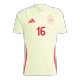 Men's RODRIGO #16 Spain Away Soccer Jersey Shirt 2024 - BuyJerseyshop