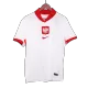 Men's Poland Home Soccer Jersey Shirt 2024 - BuyJerseyshop