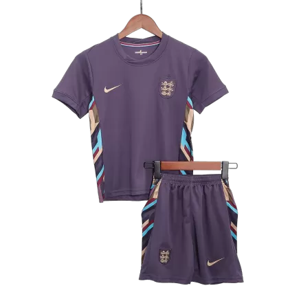 Kids England Away Soccer Jersey Kit (Jersey+Shorts) 2024 - BuyJerseyshop