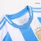 Kids Argentina Home Soccer Jersey Whole Kit (Jersey+Shorts+Socks) 2024 - BuyJerseyshop