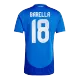 Men's BARELLA #18 Italy Home Soccer Jersey Shirt 2024 - BuyJerseyshop