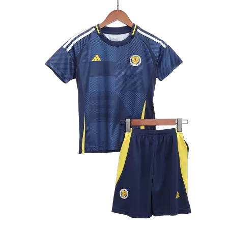 Kids Scotland Home Soccer Jersey Kit (Jersey+Shorts) 2024 - BuyJerseyshop