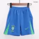Kids Brazil Home Soccer Jersey Kit (Jersey+Shorts) 2024 - BuyJerseyshop