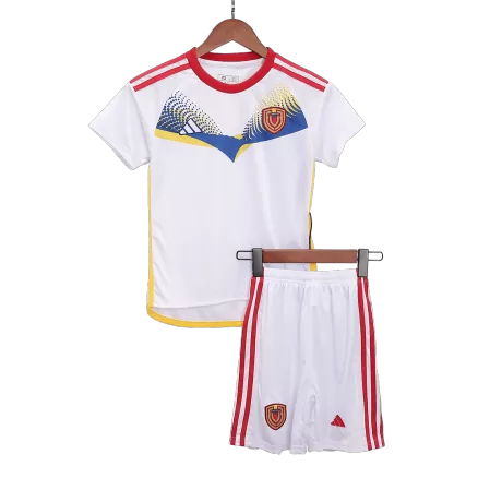 Kids Venezuela Away Soccer Jersey Kit (Jersey+Shorts) 2024 - BuyJerseyshop