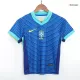 Kids Brazil Away Soccer Jersey Kit (Jersey+Shorts) 2024 - BuyJerseyshop