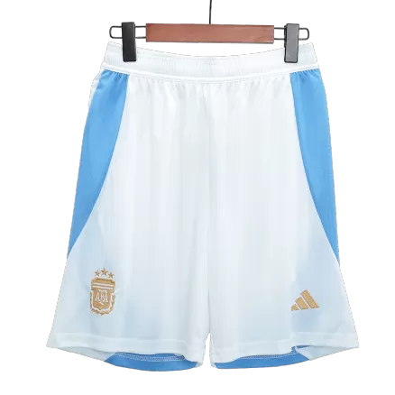 Men's Argentina Soccer Shorts Home 2024 - BuyJerseyshop