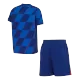 Kids Croatia Away Soccer Jersey Kit (Jersey+Shorts) 2024 - BuyJerseyshop