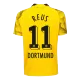 Men's REUS #11 Borussia Dortmund Third Away UCL Soccer Jersey Shirt 2023/24 - BuyJerseyshop