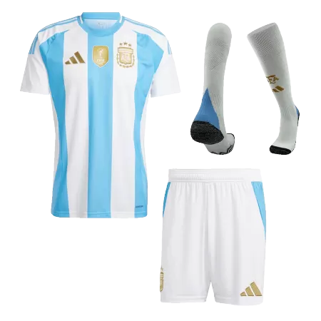 Men's Argentina Home Soccer Jersey Kit 2024 - BuyJerseyshop