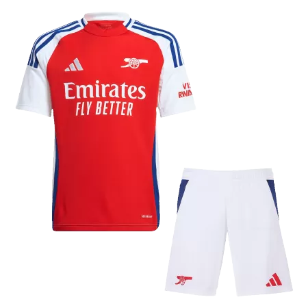 Kids Arsenal Home Soccer Jersey Kit (Jersey+Shorts) 2024/25 - BuyJerseyshop