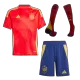 Kids Spain Home Soccer Jersey Whole Kit (Jersey+Shorts+Socks) 2024 - BuyJerseyshop
