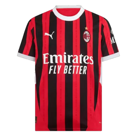 Men's AC Milan Home Soccer Jersey Shirt 2024/25 - BuyJerseyshop