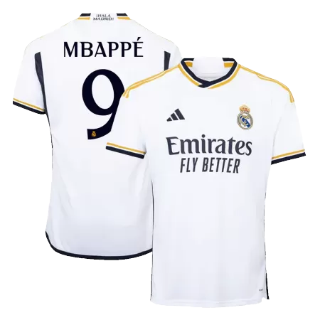 Men's MBAPPÉ #9 Real Madrid Home Soccer Jersey Shirt 2023/24 - BuyJerseyshop