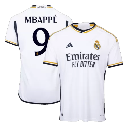 MBAPPÉ #9 Real Madrid Home Player Version Jersey 2023/24 Men - BuyJerseyshop