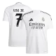 Men's VINI JR. #7 Real Madrid Home Soccer Jersey Shirt 2024/25 - BuyJerseyshop