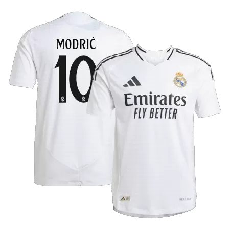 MODRIĆ #10 Real Madrid Home Player Version Jersey 2024/25 Men - BuyJerseyshop