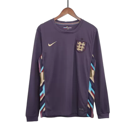 Men's England Away Long Sleeves Soccer Jersey Shirt 2024 - BuyJerseyshop