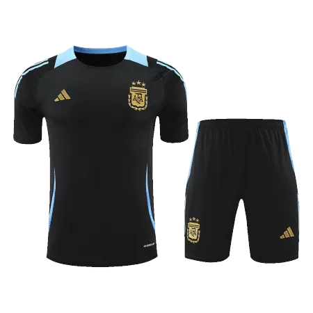 Men's Argentina Pre-Match Soccer Jersey Kit (Jersey+Shorts) 2024 - BuyJerseyshop