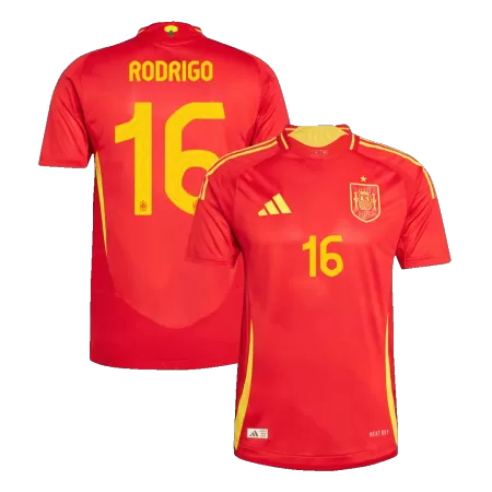 RODRIGO #16 Spain Home Player Version Jersey 2024 Men - BuyJerseyshop